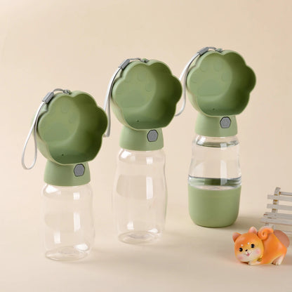 2-in-1 Pet Food & Water Travel Bottle
