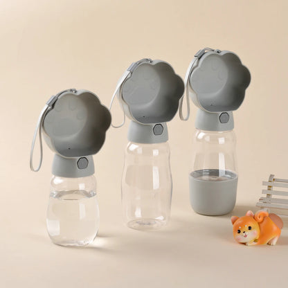 2-in-1 Pet Food & Water Travel Bottle